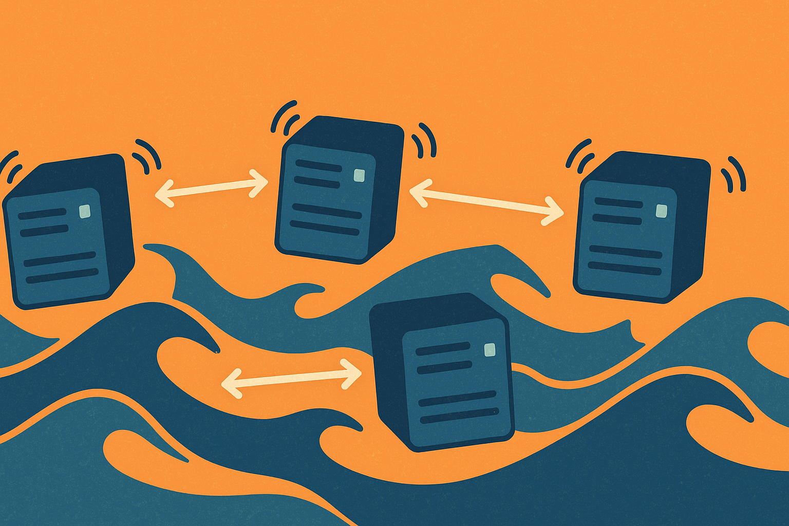 When Clusters Struggle on the Move