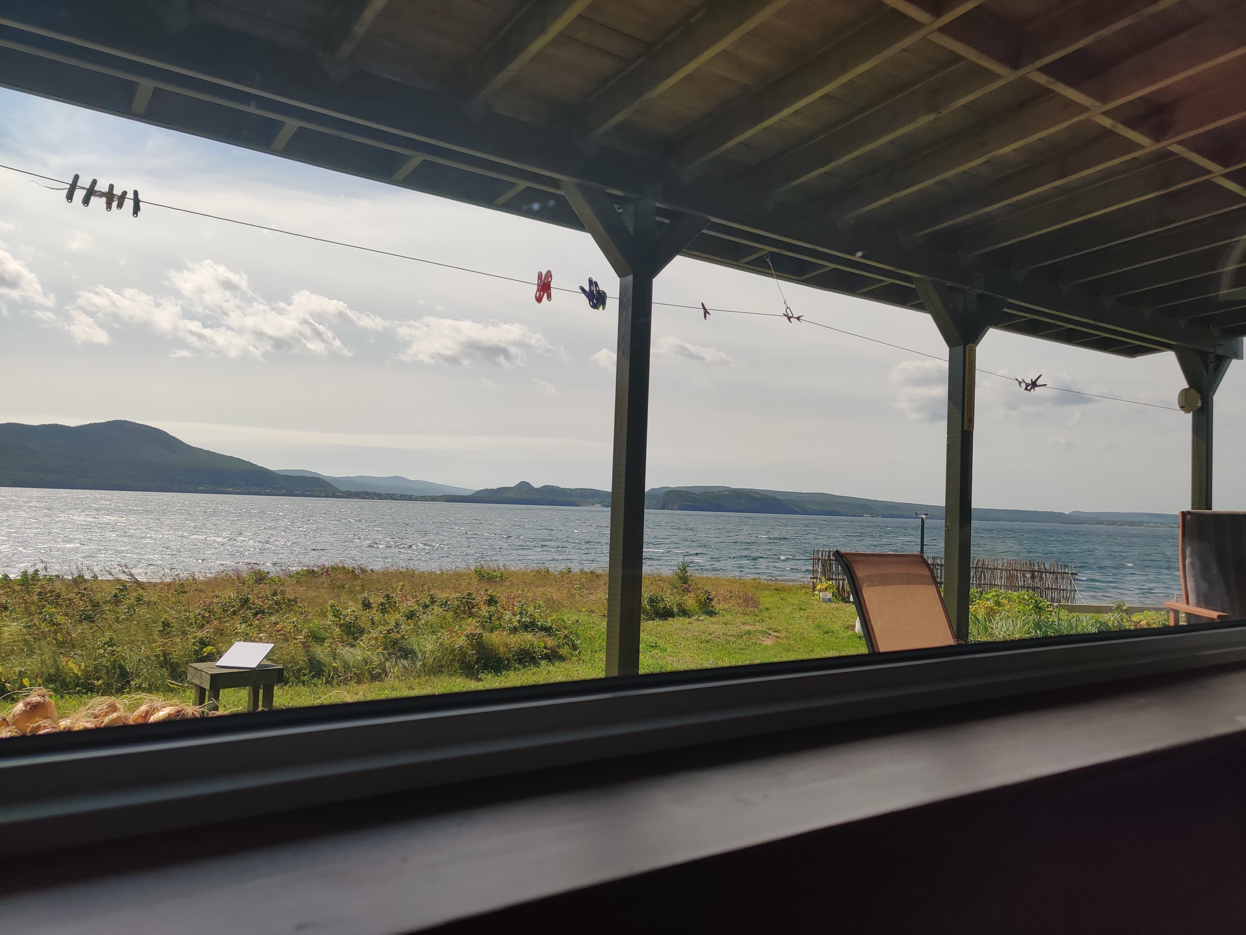 Windy day on the water