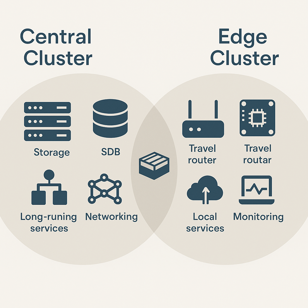 Central vs Edge: What Each Cluster Brings to the Homelab