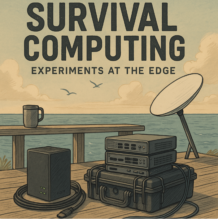 Survival Computing: Experiments at the Edge (Part 1: A Cluster by the Sea)