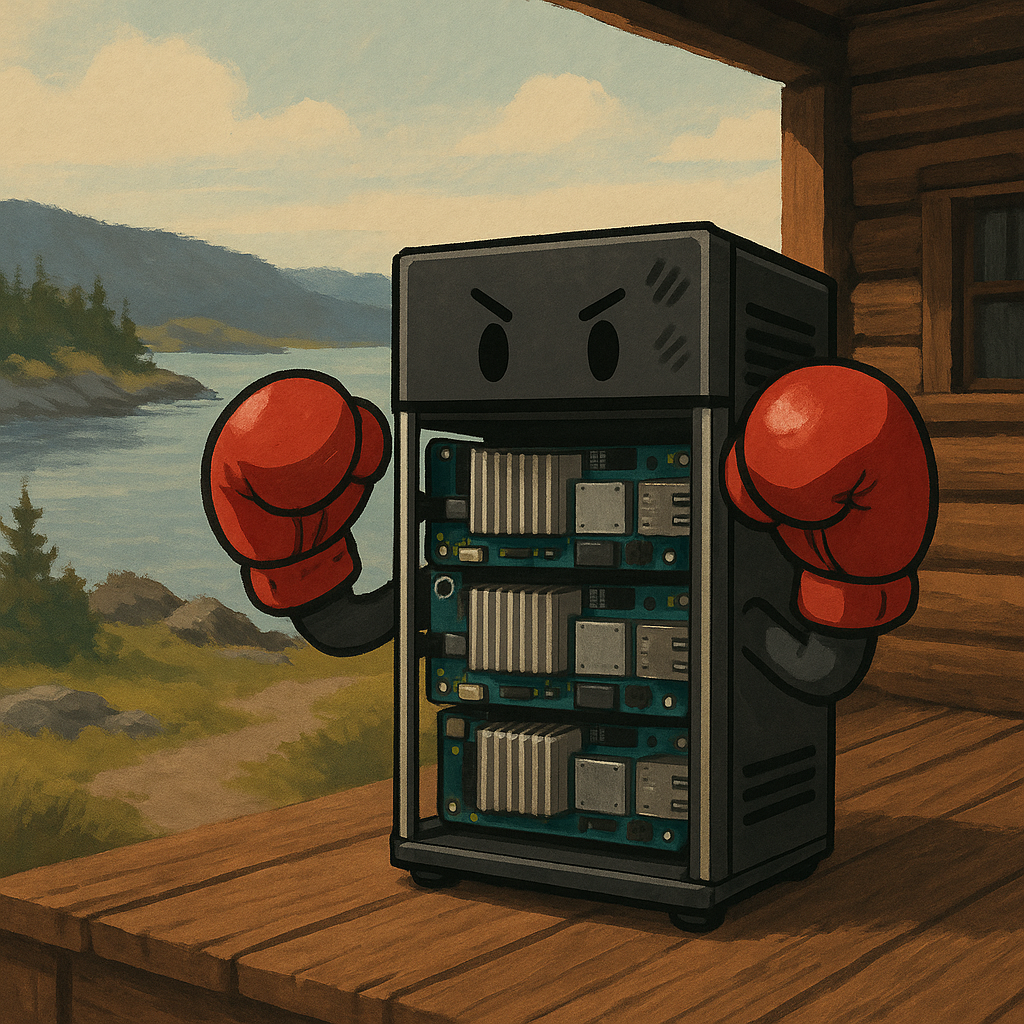 Springdale Survival Computing: When the Cluster Fought Back